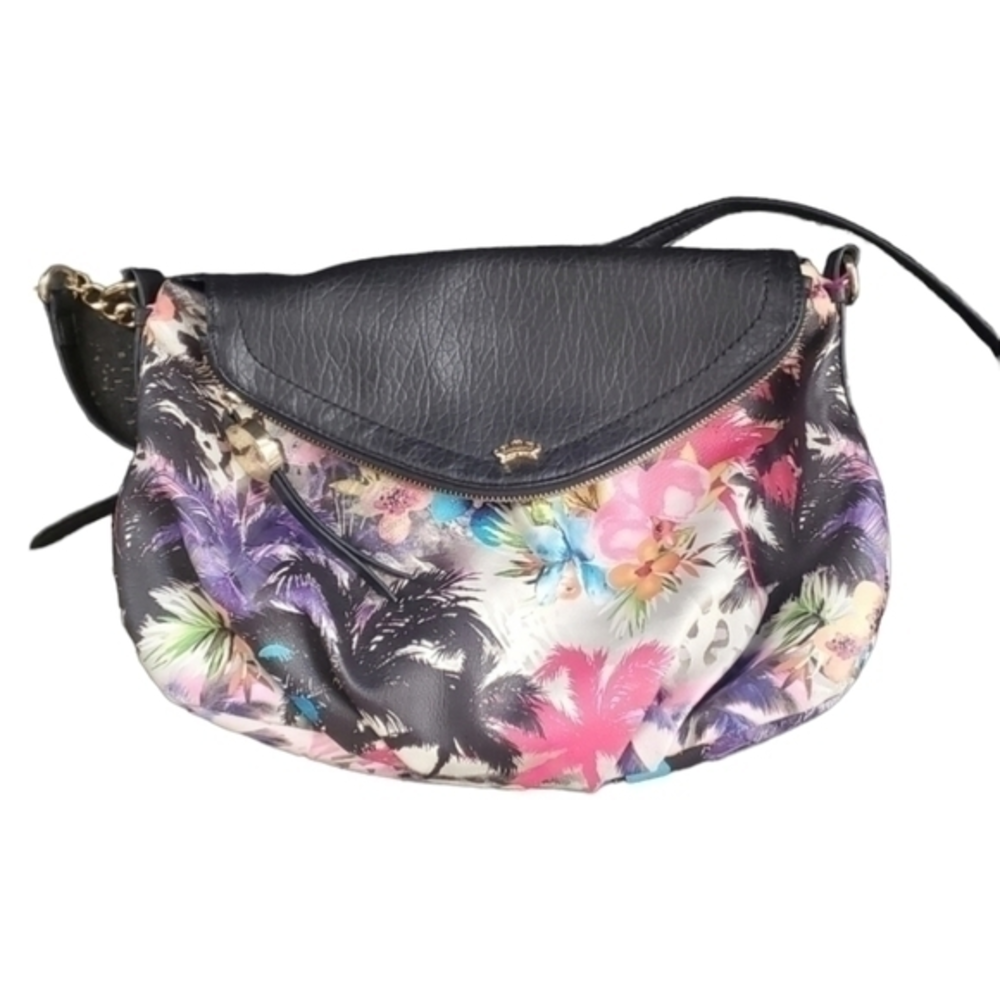 Juicy‎ Couture Y2K Pink Tropical Crossbody Purse